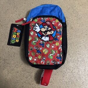 Super Mario Sling Bag Gaming Travel Bag Pack Nintendo Bio World